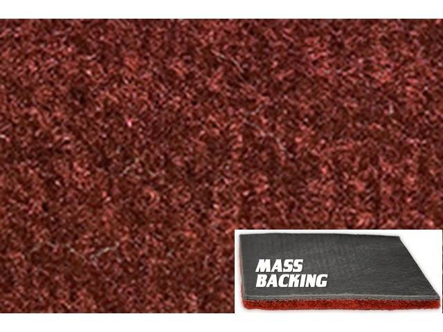 Maple Molded Carpet, Cut Pile, Improved Mass Backing, reproduction