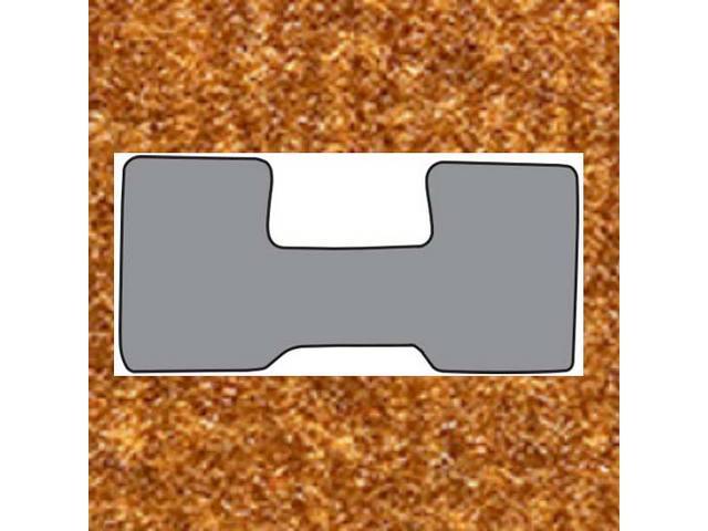 Mandrin Orange 1-Piece Nylon Cut Pile Carpet Mat, A/T (except TH400) or 3SM/T, low tunnel for (74-86)