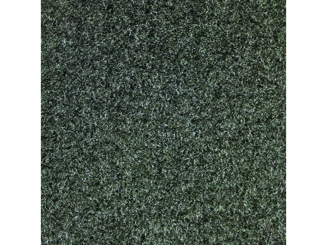 Rear Cab Wall Carpet, Cut pile, Dark Gray, includes velcro for installation 