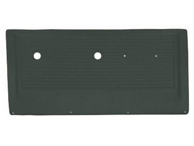 OE Green Horizontal Pleat (matches steel original design) Front Door Panel Set, ABS-plastic construction