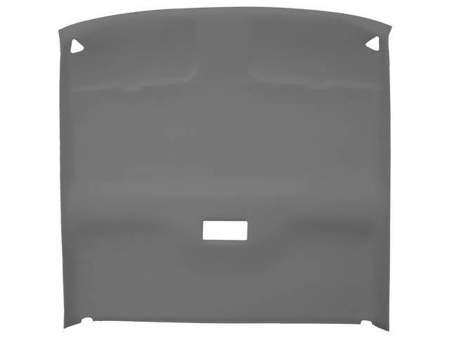 HEADLINER, ORIGINAL STYLE, REAR, LIGHT GREY 