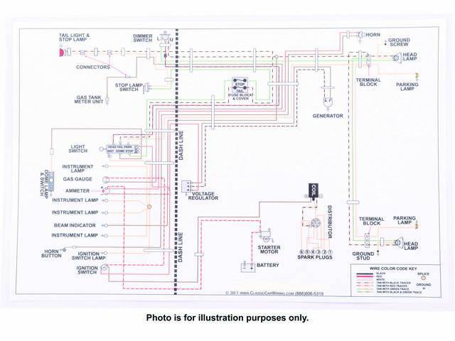 MANUAL, Wiring Diagram, Full color, Laminated, 17 Inch x 11 Inch, Format shows OE factory color coded wires as they are in the vehicle, Easy to read 