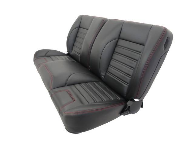 TMI Truck Bench Seat, Pro Series Universal Sport, Split Back, Narrow