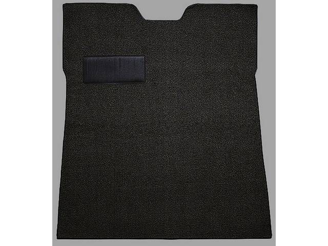 Black 1-Piece Vinyl Mat (floor w/o seat riser) for (47-55)