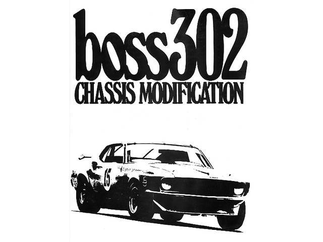 BOOK, BOSS 302 CHASSIS MODIFICATION MANUAL
