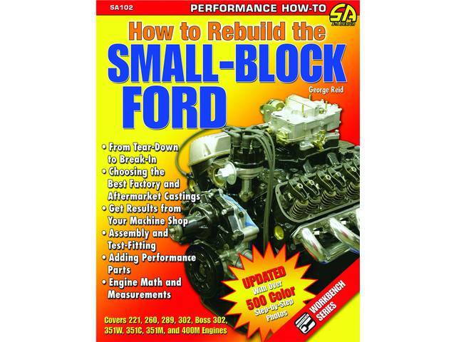 BOOK, HOW TO REBUILD THE SMALL-BLOCK FORD