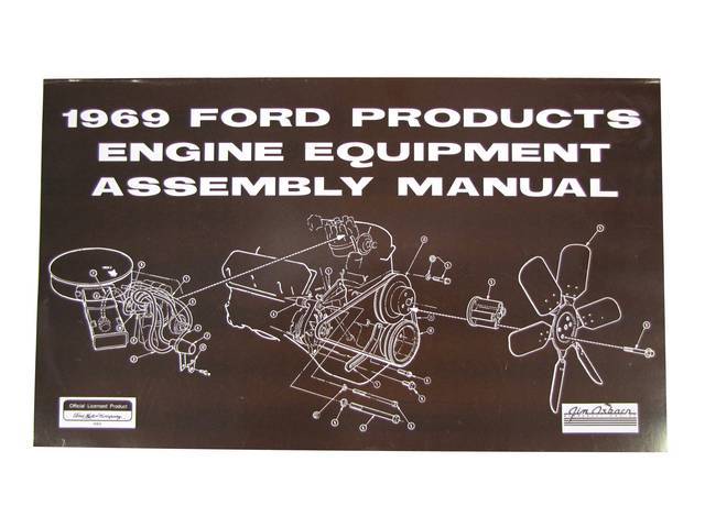 ENGINE ASSEMBLY MANUAL, 69 MUSTANG