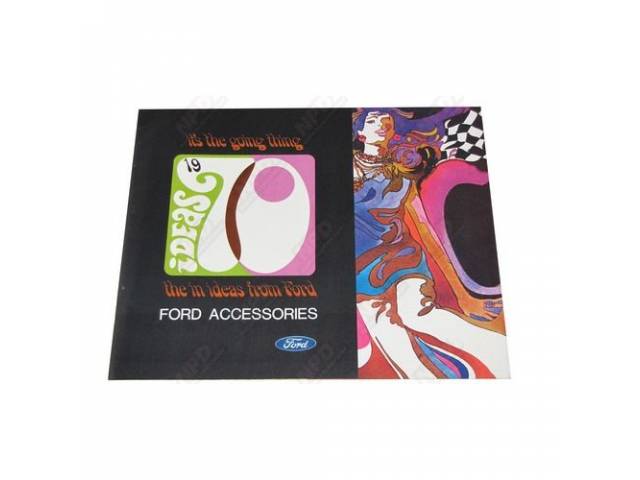 1970 FORD CAR/WAGON ACCESSORIES MSD-1 VOLUME 70