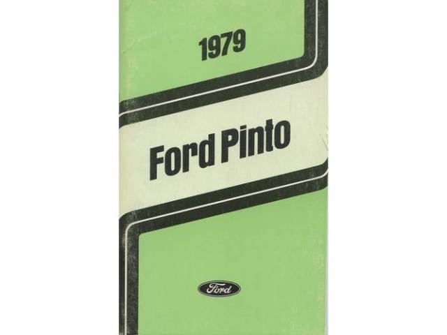 OWNERS MANUAL, Original Ford, 106 pages, nos 