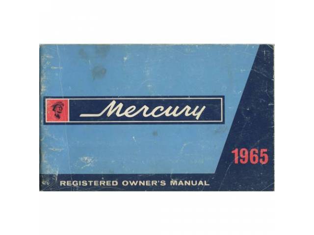 OWNERS MANUAL, Original Ford, 66 pages, nos 