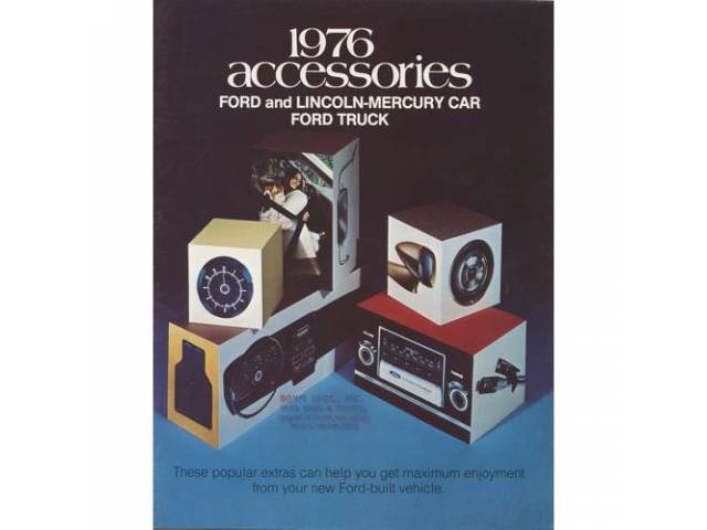 1976 FORD ACCESSORIES SALES BROCHURE