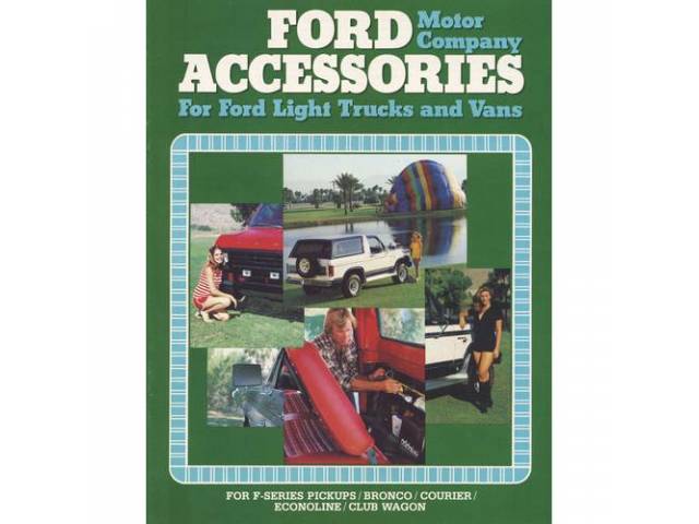 1980 FORD ACCESSORIES SALES BROCHURE