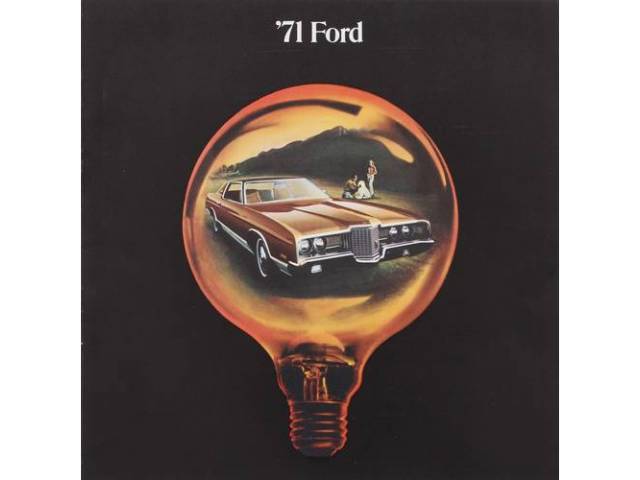 1971 FORD BETTER IDEAS SALES BROCHURE