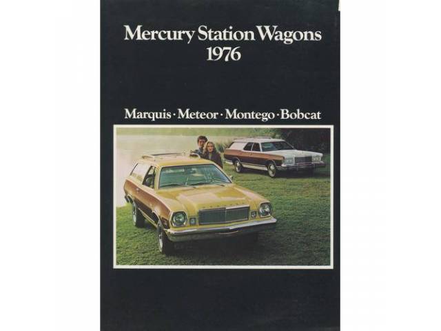 1976 MERCURY STATION WAGONS SALES BROCHURE