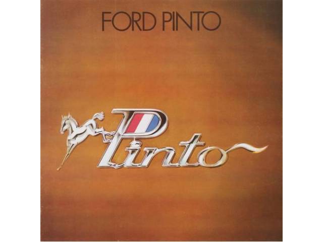 1973 FORD PINTO SALES BROCHURE