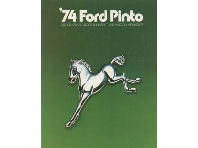 1974 FORD PINTO SALES BROCHURE