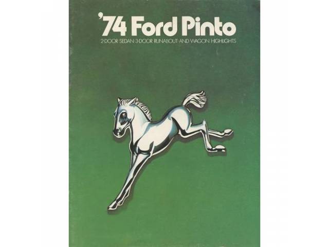 1974 FORD PINTO SALES BROCHURE