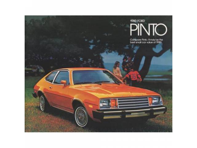 1980 FORD PINTO SALES BROCHURE