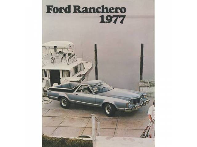 1977 FORD RANCHERO SALES BROCHURE