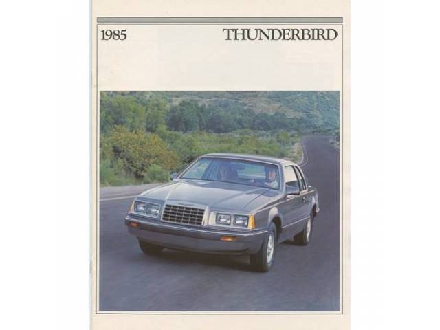 1985 FORD THUNDERBIRD SALES BROCHURE