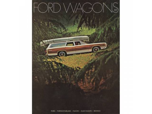 1969 FORD STATION WAGONS SALES BROCHURE