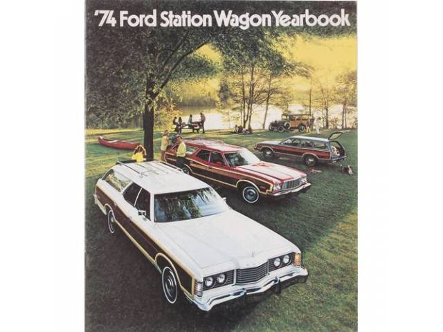 1974 FORD STATION WAGONS SALES BROCHURE