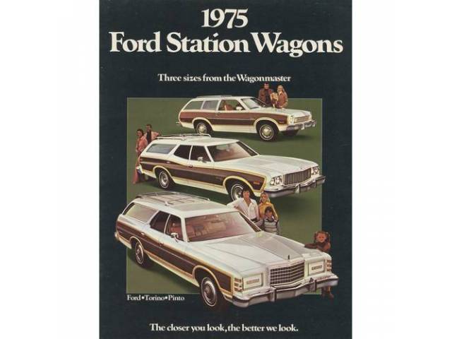 1975 FORD STATION WAGONS SALES BROCHURE