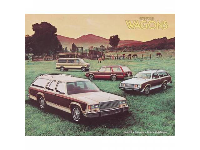 1979 FORD STATION WAGONS SALES BROCHURE