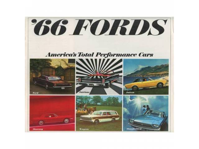 1966 FORD FULL LINE SALES BROCHURE