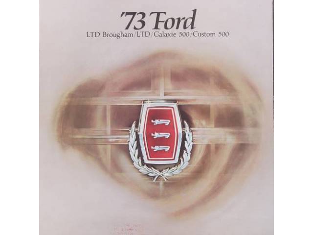 1973 FORD FULL SIZE SALES BROCHURE