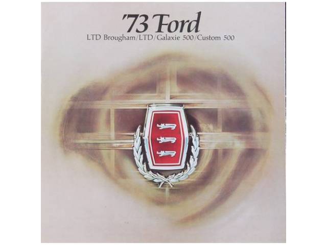 1973 FORD FULL SIZE SALES BROCHURE