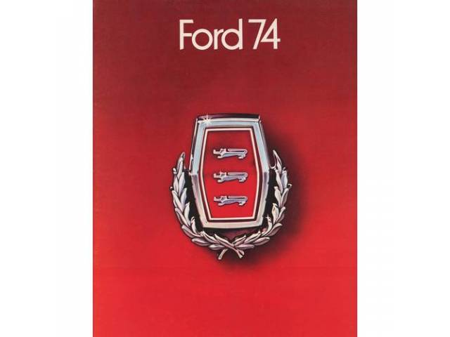 1974 FORD FULL SIZE SALES BROCHURE