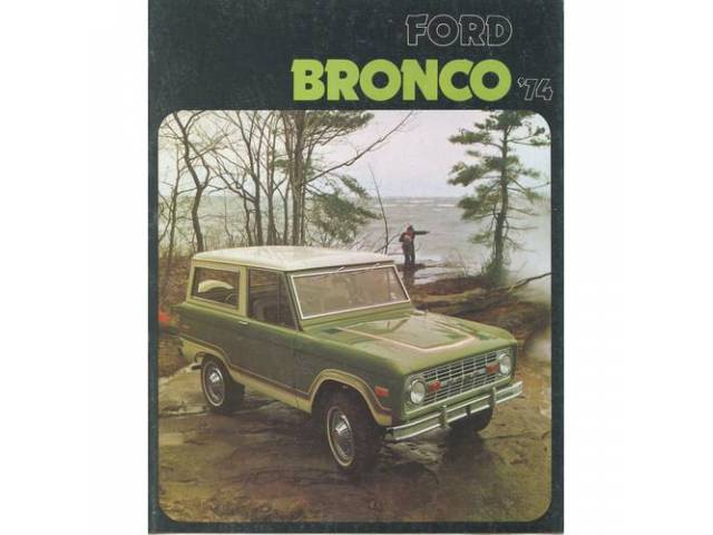 1974 FORD BRONCO SALES BROCHURE
