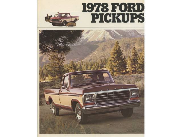 1978 FORD F-SERIES TRUCK SALES BROCHURE