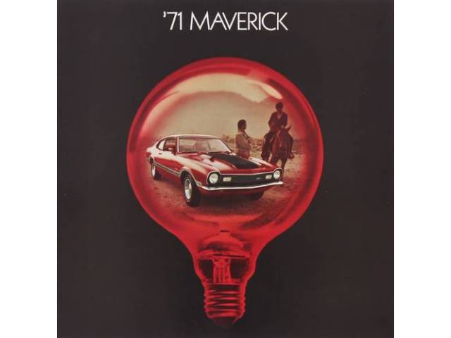 1971 FORD MAVERICK SALES BROCHURE