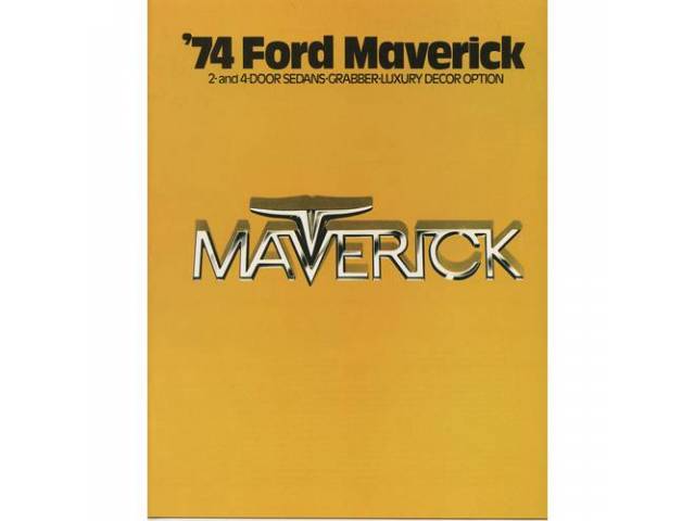 1974 FORD MAVERICK SALES BROCHURE