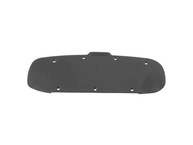 Lid, Console Armrest Trim Panel, Inner, Black, Correct Grain Texture,  Incl Small Metal Plate On Trim Panel, Correct Mounting Hole Location For Proper Installation 