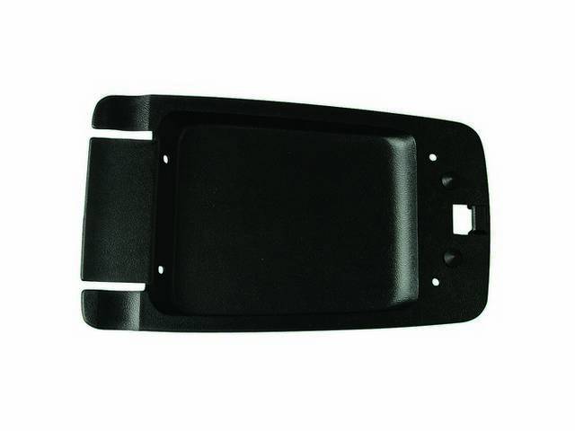 Lid, Console Trim Panel, W/ Rubber Bumpers, Original Ford Tooling, Oe Style Repro, E7zz-6113530-A ** Improved Design **