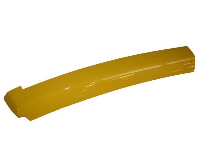Molding, Front Windshield, Upper, Lh, Yellow, Original, Used