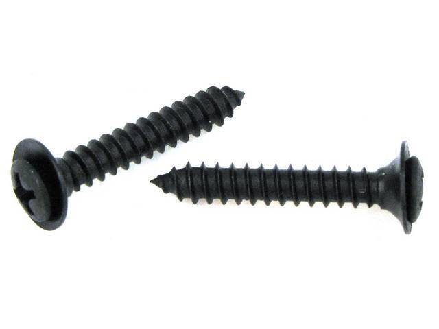 Mounting Kit, Visor Arm Clip, Incl (2) Screws, Black, Repro