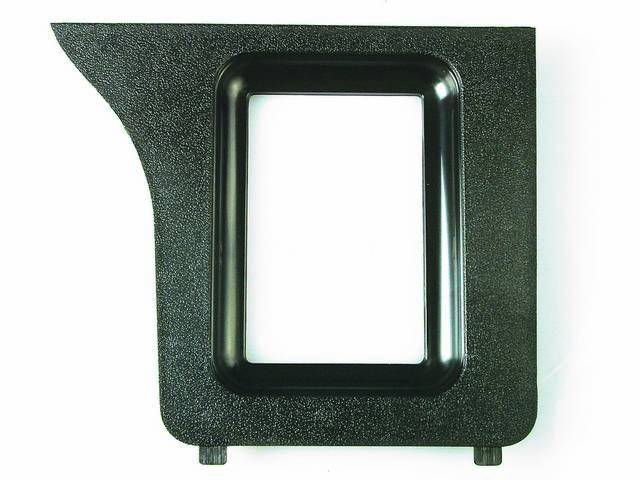 Plate, Console Panel Gearshift Cover, Black, Oe Style Repro, D9zz-66044g24-A