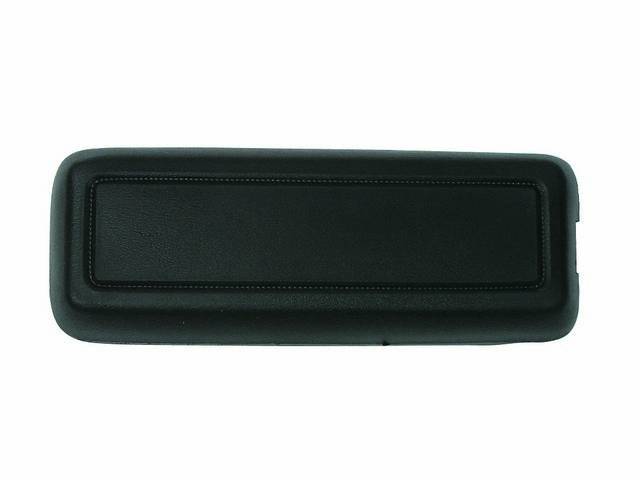Door, Console Panel Glove Compartment, Black, Repro