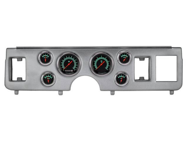Classic Instruments G/Stock Series gauges Short Sweep Style w/ Brushed Aluminum Dash Panel for (79-86)