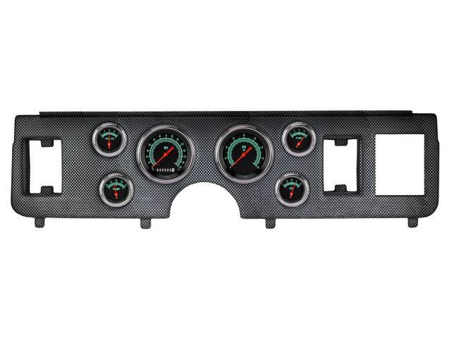 Classic Instruments G/Stock Series Gauges Short Sweep Style w/ Carbon Fiber Dash Panel for (79-86)