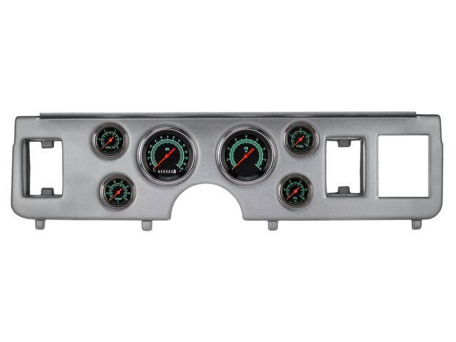 Classic Instruments G/Stock Series gauges Full Sweep Style w/ Brushed Aluminum Dash Panel for (79-86)