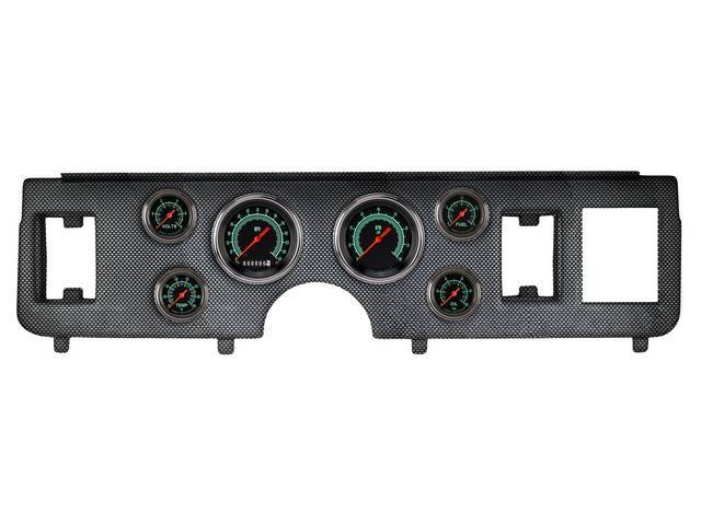 Classic Instruments G/Stock Series Gauges Full Sweep Style w/ Carbon Fiber Dash Panel for (79-86)