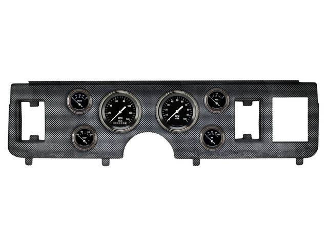 Classic Instruments Hot Rod Series gauges Short Sweep Style w/ Carbon Fiber Dash Panel for (79-86)