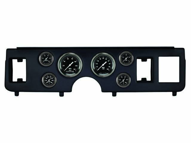 Classic Instruments Hot Rod Series gauges Full Sweep Style w/ Black Dash Panel for (79-86)