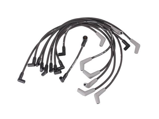 Wire Set, Spark Plug, Black, Ford Racing, These Wires Feature A Low Resistance For Minimum Spark Loss, They Are Silicone Insulated And Are Highly Resistant To Fuel And Other Solvents, Cylinder Numbers Appear On Each Wire For Proper Installation