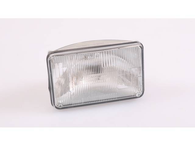 Sylvania SilverStar 4 x 6 Sealed Beam Headlight Low Beam (H4656 Style)